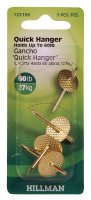 (image for) AnchorWire Brass-Plated One Piece Quick Hanger 60 lb. 3