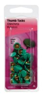 (image for) Green Push Pins 40 pk