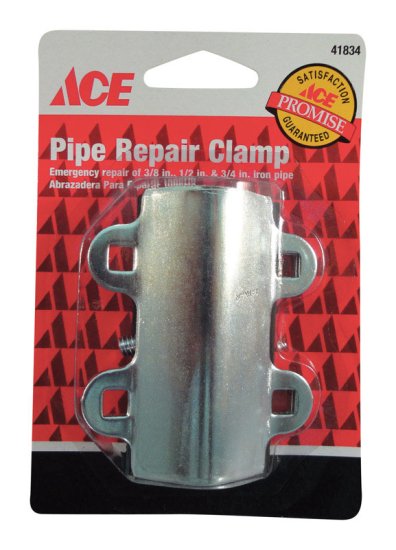 (image for) 3/8 X 1/2 X 3/4 Steel Pipe Clamps