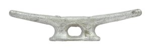 (image for) Galvanized Iron 8 in. L Open Base Dock Cleat 1 pk