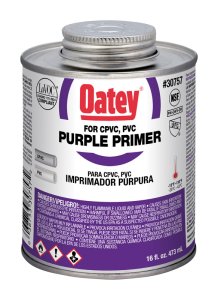 (image for) Purple Primer and Cement For CPVC/PVC 16 oz.