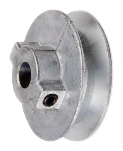(image for) 5 in. Dia. Zinc Single V Grooved Pulley