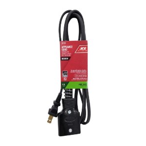 (image for) Ace 16/2 HPN 125 V 6 ft. L Appliance Cord