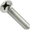(image for) No. 1/4-20 x 1-1/2 in. L Phillips Oval Head Stainless St