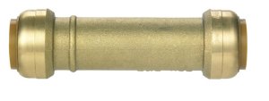 (image for) 3/4 in. Push x 3/4 in. Dia. Push Brass Slip Coupling