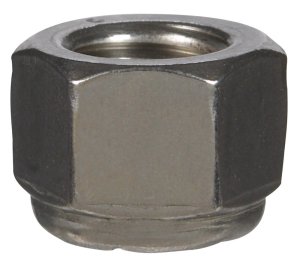 (image for) 1/2 in. Stainless Steel SAE Nylon Lock Nut 25 pk