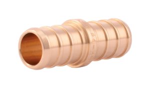 (image for) 1/2 in. PEX X 1/2 in. D PEX Brass Coupling 25-Pack