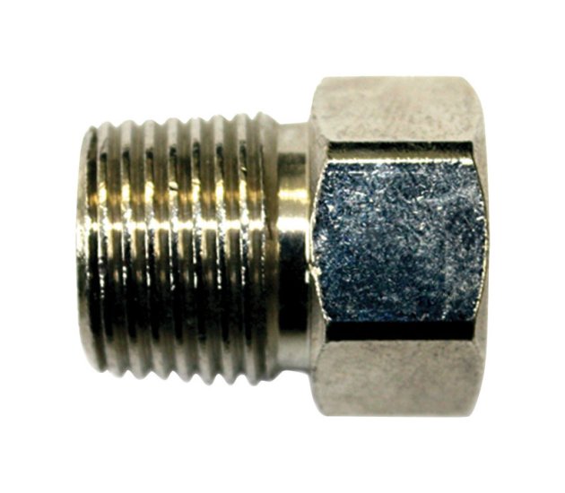 (image for) 1/4 in. Male x 3/8 in. Dia. Female Brass Compression Adapter