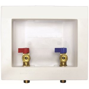 (image for) Washer Outlet Box with Valves