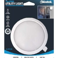 (image for) 4.1 in. H X 4.1 in. W X 1.25 in. L White Utility Light