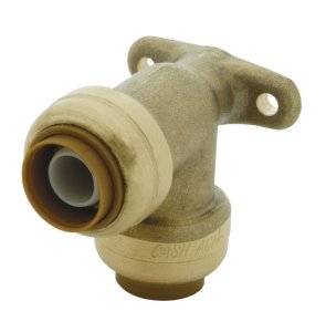 (image for) 1/2 in. Push x 1/2 in. Dia. Push Brass Drop Ear Elbow