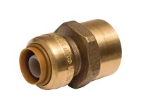 (image for) 3/8 in. Push x 1/2 in. Dia. Female Brass Connector