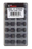 (image for) 1/4 in. Letter Stamp Set 27 pc.