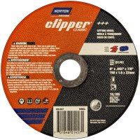 (image for) Norton Clipper 6 in. D X 7/8 in. Aluminum Oxide Classic Cut-Off 