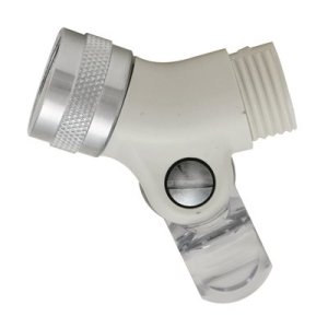 (image for) Hand Shower Pin Mount Swivel Connector in White