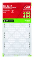 (image for) 16 in. W x 30 in. H x 1 in. D Pleated 8 MERV Pleated Air Fil