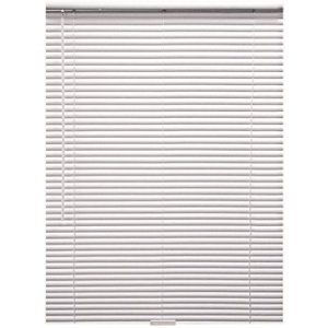 (image for) 35 in. W x 60 in. L White 1 in. Aluminum Mini Blind