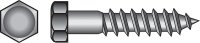 (image for) 1/2 in. x 1-1/2 in. L Hex Zinc-Plated Steel Lag Screw 50