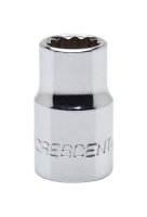 (image for) Crescent 11 mm X 3/8 in. drive Metric 12 Point Standard Socket 1