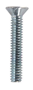 (image for) No. 1/4-20 x 1-1/2 in. L Phillips Flat Head Zinc-Plated