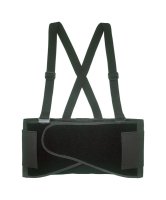 (image for) 38 in. to 47 in. Elastic Back Support Belt Black L 1 pc.
