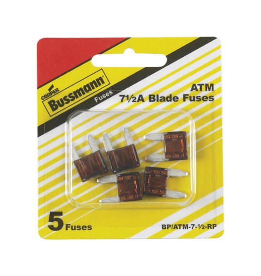 (image for) 7.5 amps ATM Blade Fuse 5 pk
