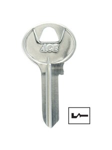 (image for) Padlock Key Blank Single sided For Corbin-Russwin Locks