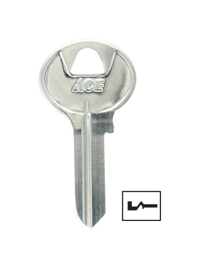 (image for) Padlock Key Blank Single sided For Corbin-Russwin Locks