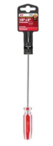 (image for) 1/8 in. x 6 in. L Slotted Screwdriver 1 pc.
