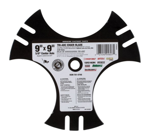 (image for) Edger Start 9 in. L Edger Blade