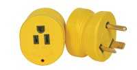 (image for) Camco Power Grip 30 amps RV Electrical Adapters 1 pk