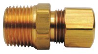 (image for) 1/2 in. Compression x 1/2 in. Dia. Compression Brass Connect