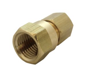 (image for) 5/8 in. Compression x 3/4 in. Dia. FPT Brass Adapter