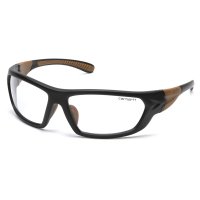 (image for) Carhartt Carbondale Anti-Fog Safety Glasses Clear Lens Black/Tan