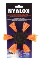 (image for) NYALOX 4 in. Dia. Aluminum Oxide Mandrel Mounted Flap Brush