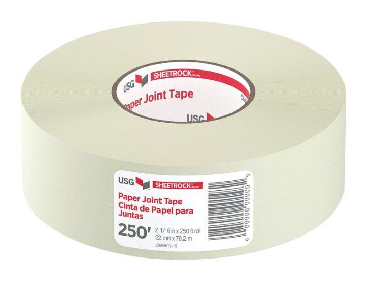(image for) 250 ft. L x 2-1/16 in. W Paper White Joint Tape