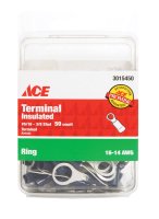 (image for) Ring Terminal Blue 50 pk