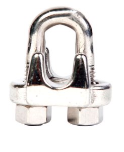 (image for) Chain Polished Stainless Steel Wire Rope Clip