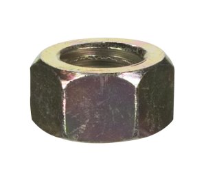 (image for) 3/8 in. Zinc Dichromate Steel USS Hex Nut 100 pk