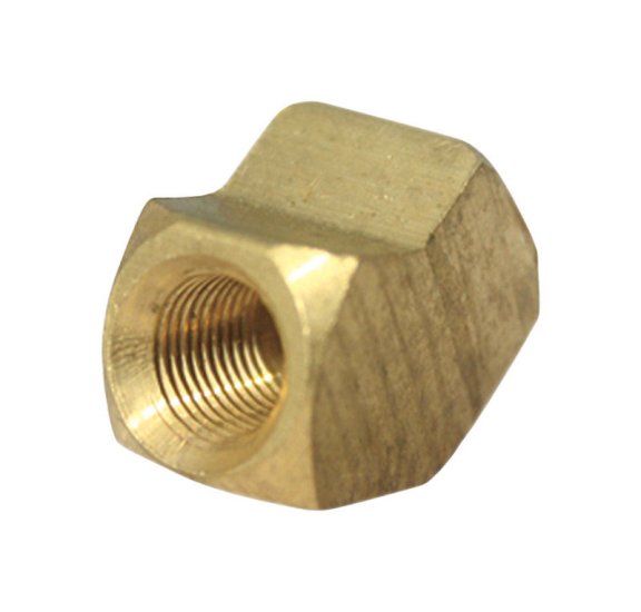 (image for) 3/8 in. FPT x 3/8 in. Dia. FPT Brass 45 Degree Elbow