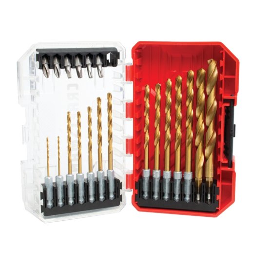 (image for) Titanium Drill and Driver Bit Set 21 pc