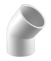(image for) 1-1/4 in. SxS Elbow 45 PVC