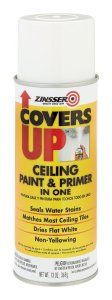 (image for) Covers Up White Flat Solvent-Based Acrylic Ceiling Primer