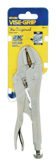 (image for) 7 in. Alloy Steel Locking Pliers Gray 1 pk