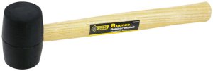 (image for) 8 oz. Mallet Rubber Head 11.75 in. L