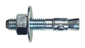 (image for) 3/8 in. Dia. x 2-1/4 in. L Steel Round Head Wedge Anchor