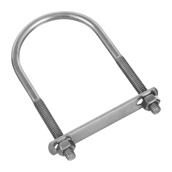 (image for) National Hardware 5/16 in. X 2-1/2 in. W X 5 in. L Coarse Zinc-P