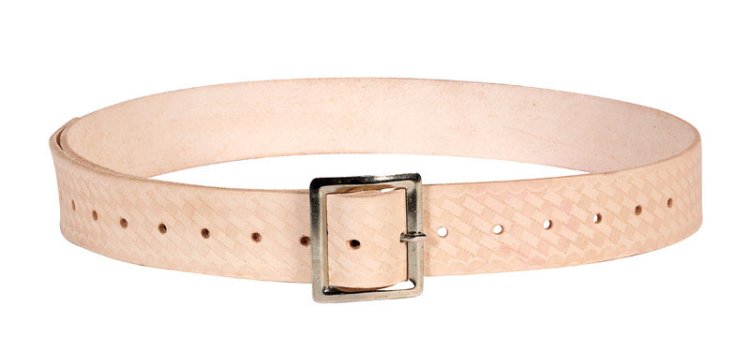 (image for) Leather Work Belt 46 in. L x 11 in. H Tan 29 in. to 46 in.