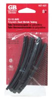 (image for) Heat Shrink Tubing Black 8 pk