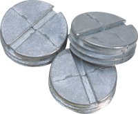 (image for) Closure Plugs 1/2" Gray 4-Pieces